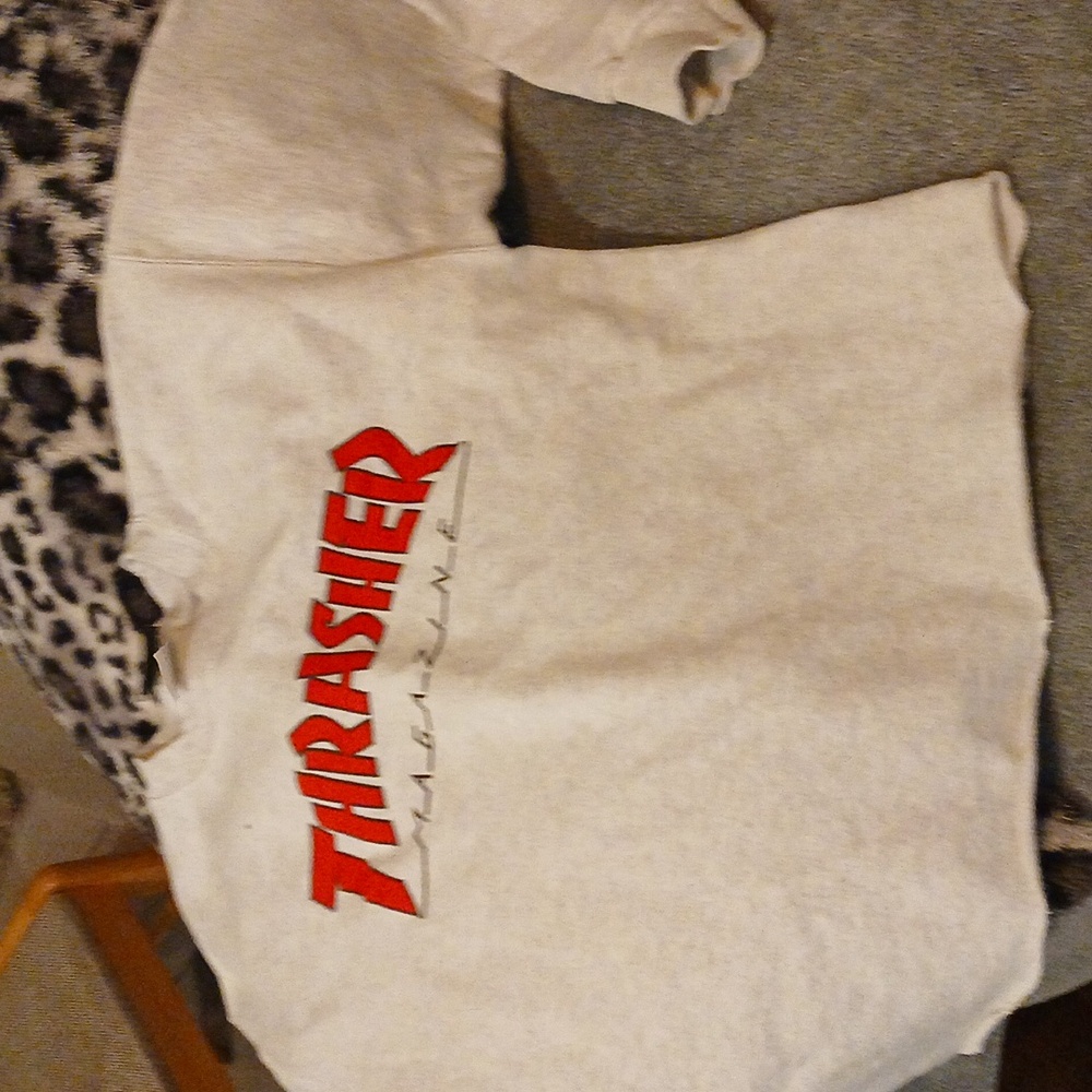 Cropped sweatshirt
